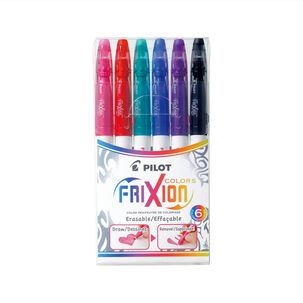 Set De Marcadores Frixion Colors 6 Colores Pilot